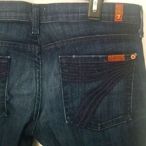 7 For All Mankind Cropped Jeans Size 30